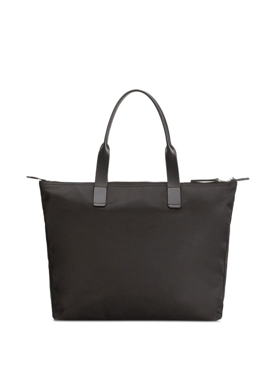 Dolce & Gabbana Adamo nylon and leather shopping bag