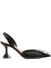 Amina Muaddi With Heel Black