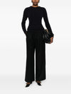 Susanne Bommer Cotton blend trousers