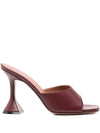 Amina Muaddi Sandals Bordeaux
