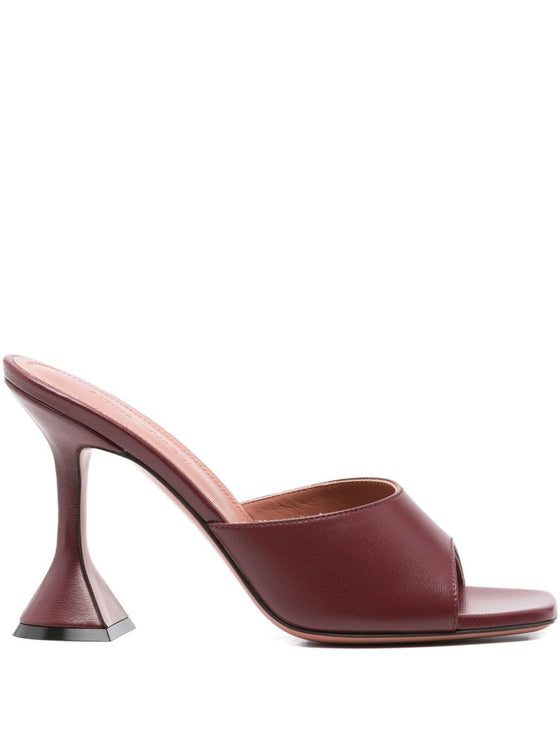 Amina Muaddi Sandals Bordeaux