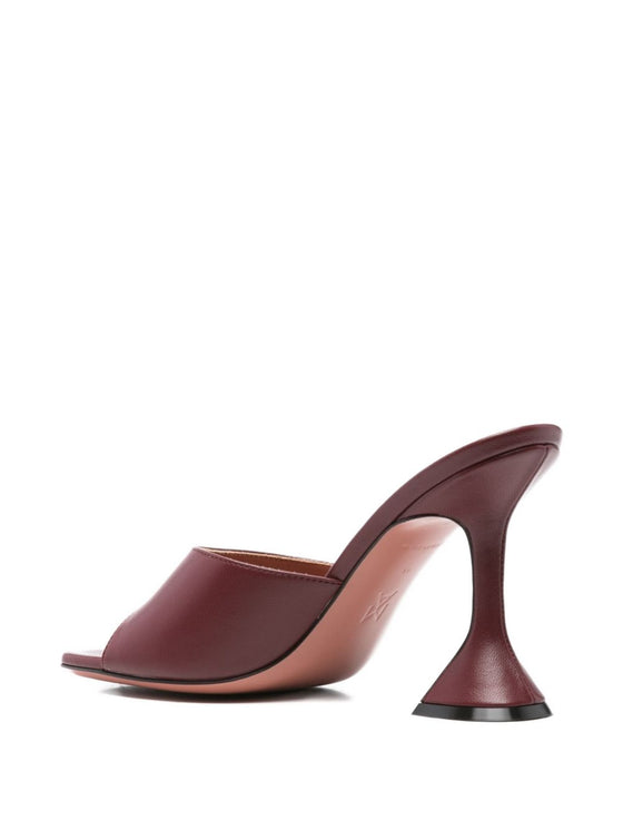 Amina Muaddi Sandals Bordeaux