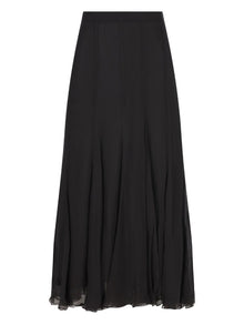  Chloé Ruffled flared maxi skirt