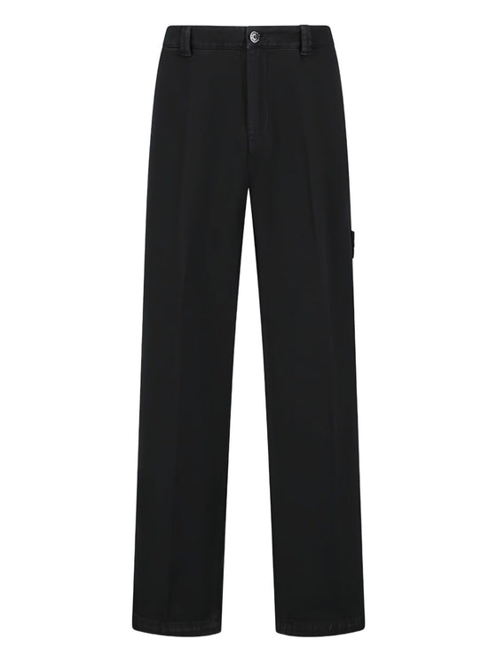Stone Island Trousers Black
