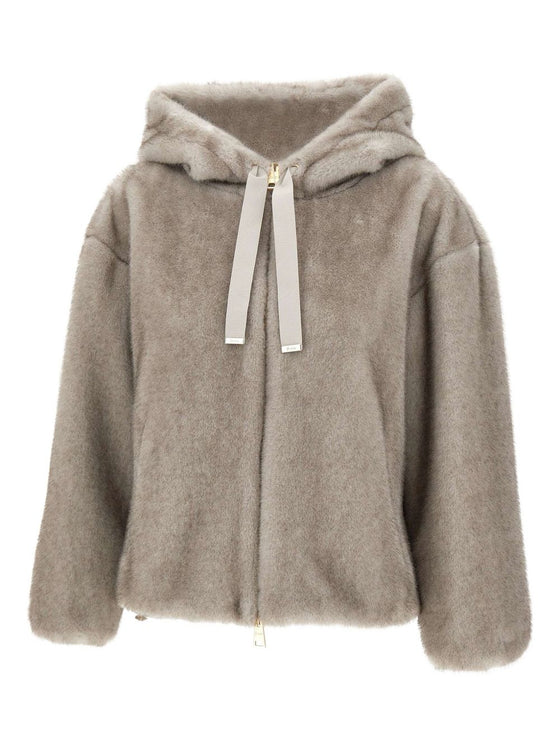 Herno Coats Grey