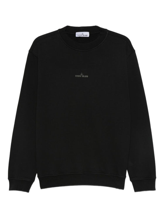 Stone Island Sweaters Black