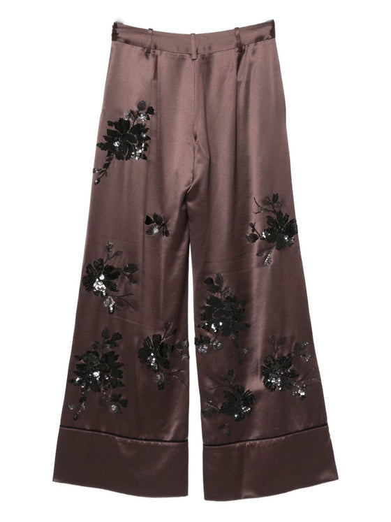ERMANNO FIRENZE Trousers Brown