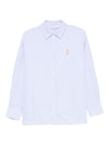 Maison Kitsuné Cotton shirt with long sleeves and structured collar