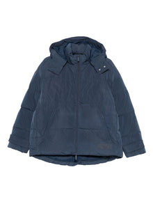  Emporio Armani Coats Blue