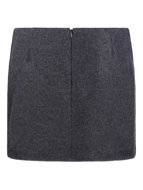 SportMax  Skirts Grey