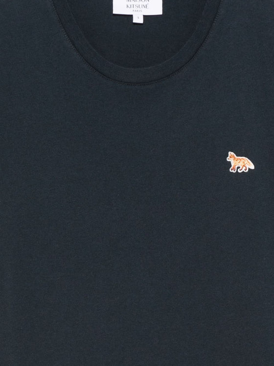 Maison Kitsuné Embroidered-logo t-shirt