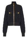 Balmain Tweed bomber jacket
