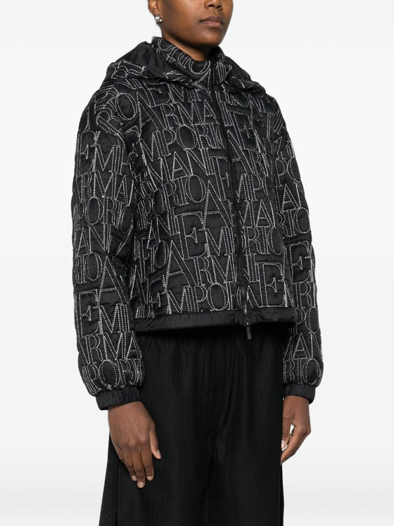 Emporio Armani Coats Black