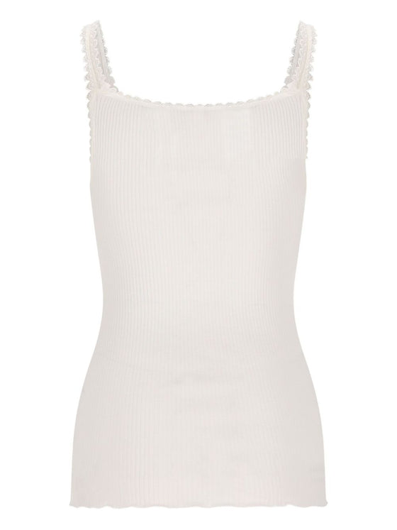 Chloé Scalloped-edge tank top