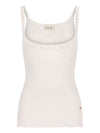 Chloé Scalloped-edge tank top
