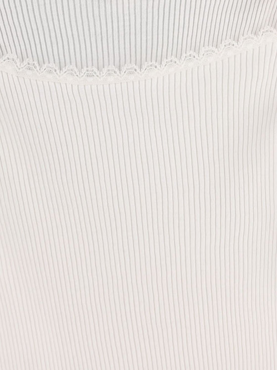 Chloé Scalloped-edge tank top