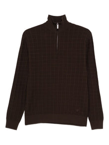  Emporio Armani Sweaters Brown