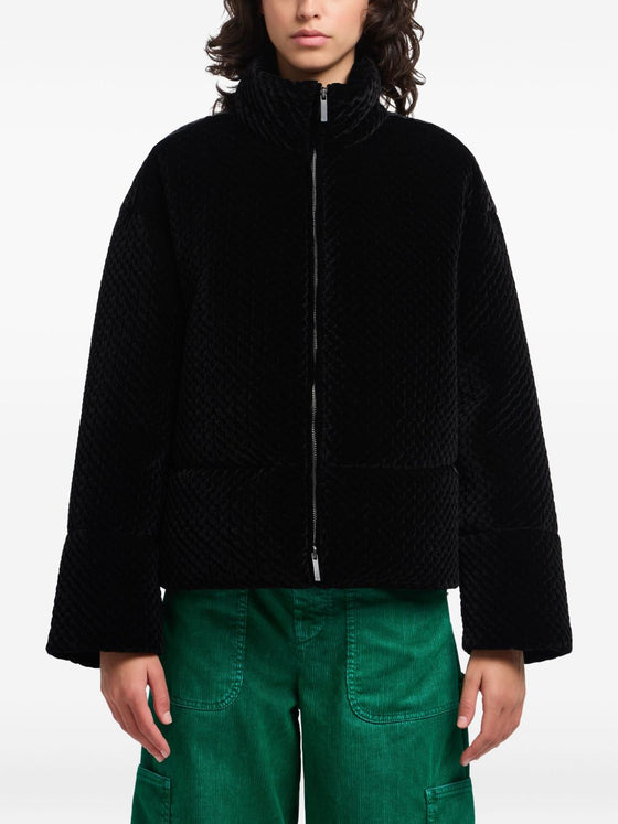 Emporio Armani Coats Black