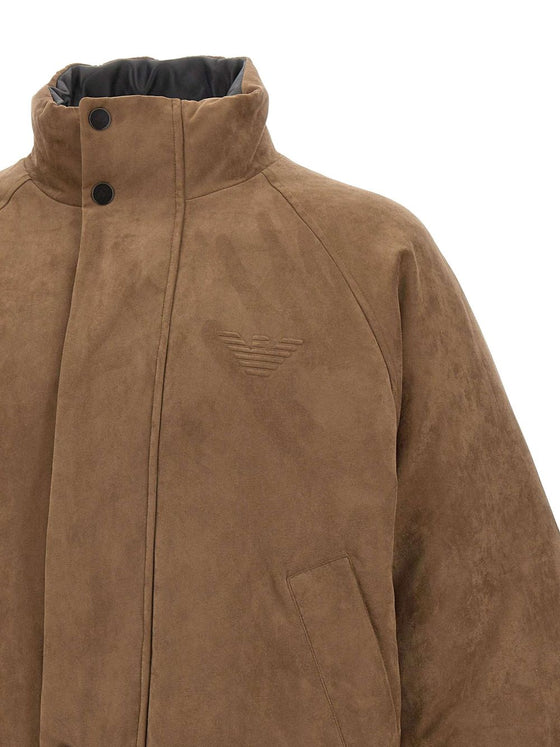 Emporio Armani Coats Beige