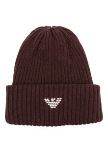  Emporio Armani Hats Bordeaux