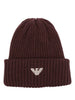 Emporio Armani Hats Bordeaux