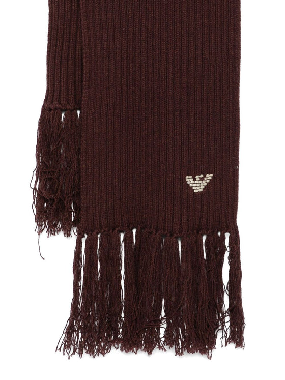 Emporio Armani Scarfs Bordeaux