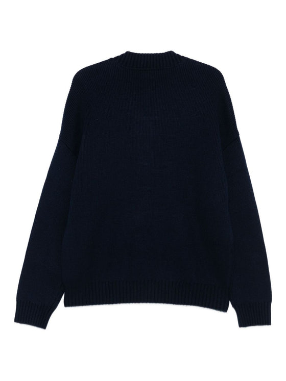 Emporio Armani Sweaters Blue