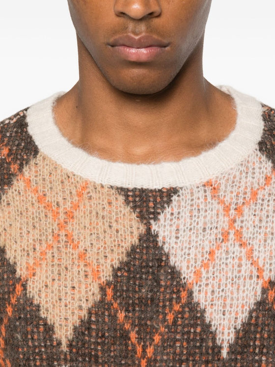 Emporio Armani Sweaters Brown