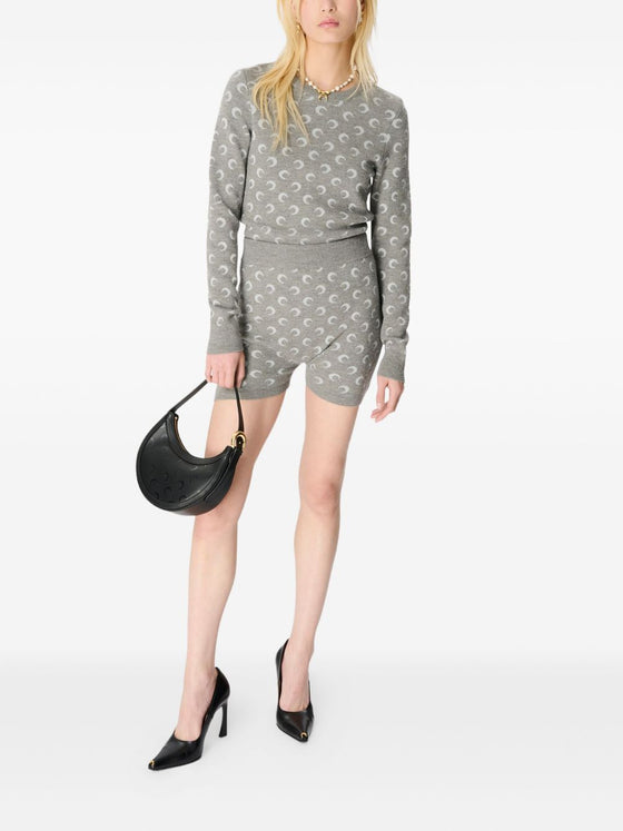 MARINE SERRE Sweaters Light Grey