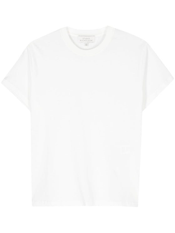 STUDIO NICHOLSON T-shirts and Polos White