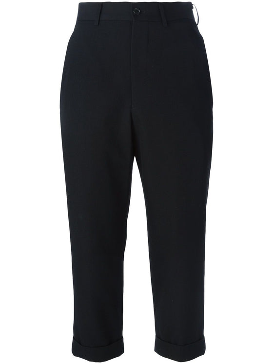 Comme Comme Trousers Black