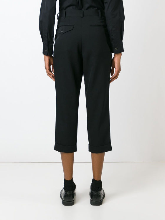 Comme Comme Trousers Black