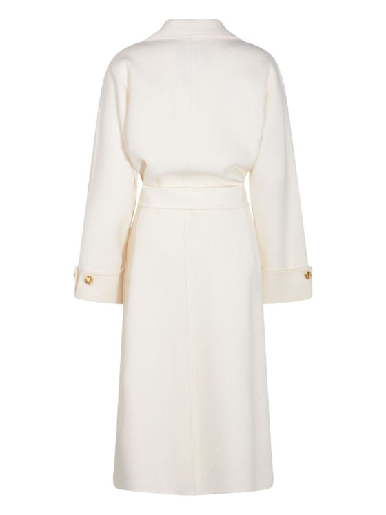 Elisabetta Franchi Coats White