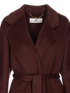 Elisabetta Franchi Coats Brown