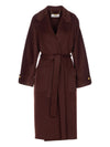 Elisabetta Franchi Coats Brown