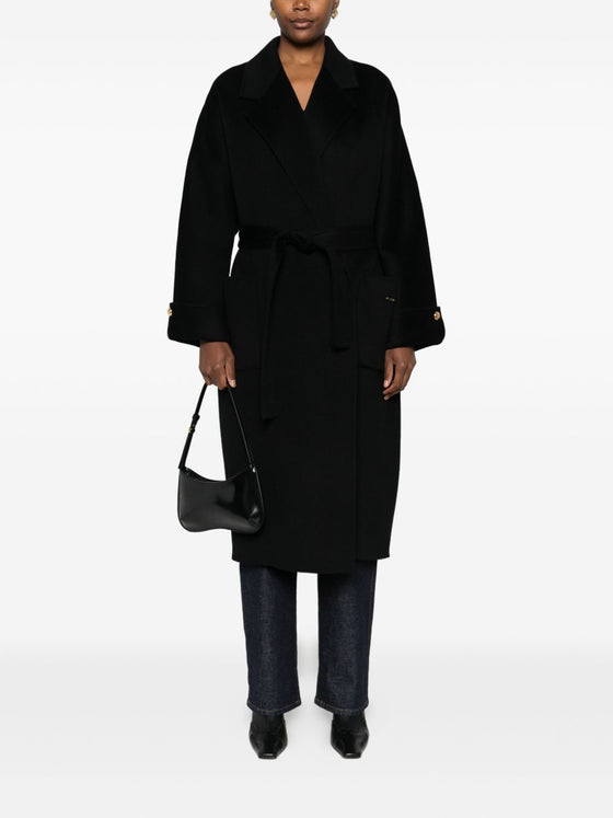 Elisabetta Franchi Coats Black