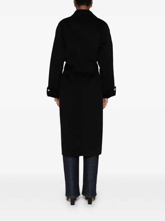 Elisabetta Franchi Coats Black
