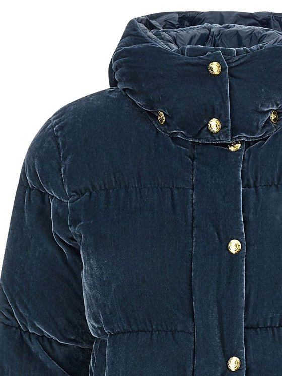 Elisabetta Franchi Coats Blue