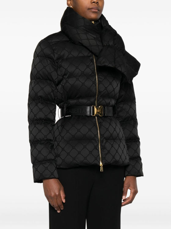 Elisabetta Franchi Coats Black