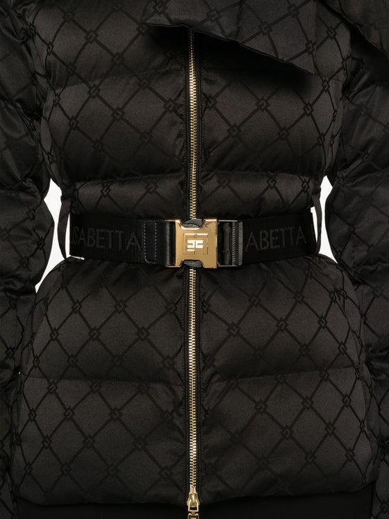 Elisabetta Franchi Coats Black
