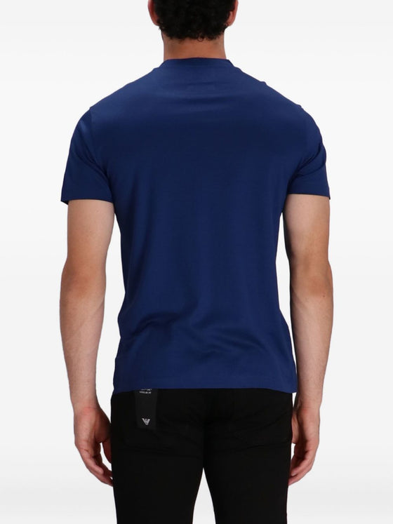 Emporio Armani T-shirts and Polos Clear Blue