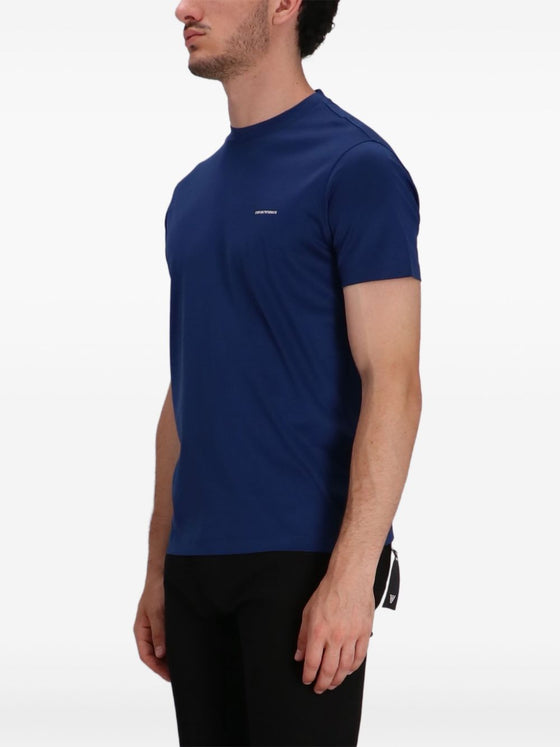 Emporio Armani T-shirts and Polos Clear Blue