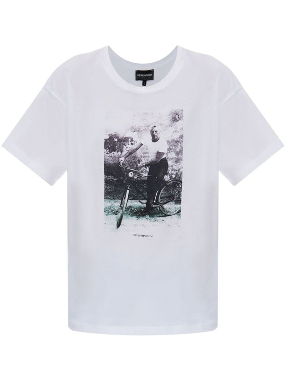 Emporio Armani T-shirts and Polos White