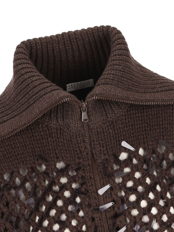 Brunello Cucinelli Sweaters Brown