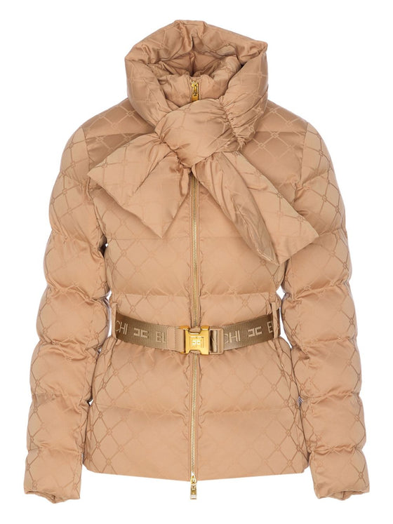 Elisabetta Franchi Coats Beige