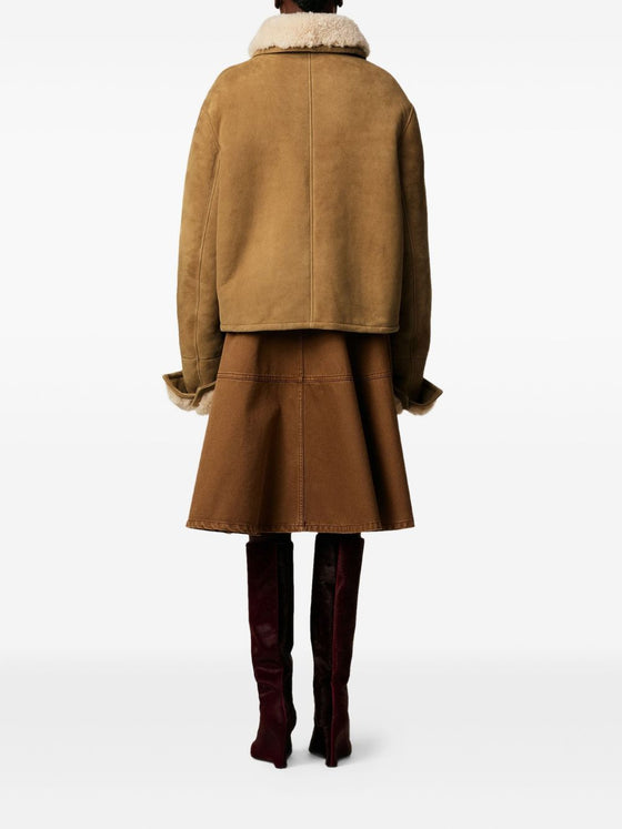 Ami Paris Jackets Camel