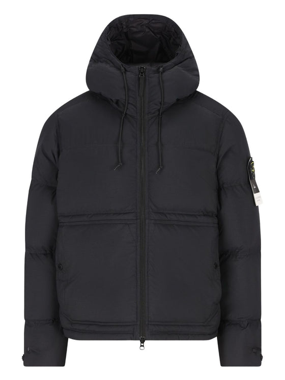Stone Island Coats Black