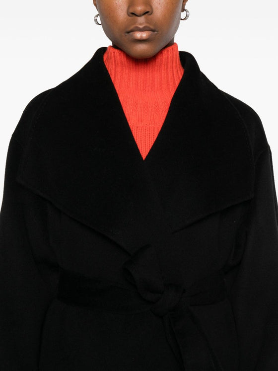 SOFT GOAT Coats Black
