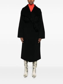  SOFT GOAT Coats Black