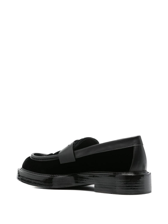 Emporio Armani Flat shoes Black